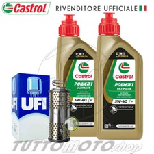 Tagliando MOTO GUZZI Breva 750 2003-2009 / Kit Olio Castrol Ultimate 5W40 Filtro