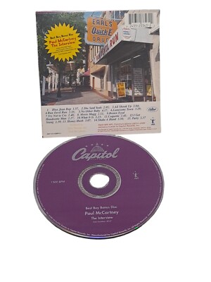 Paul McCartney The Interview Run Devil Run CD BEST BUY BONUS DISC