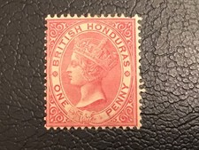 ICOLLECTZONE British Honduras 14 Very Fine hinged