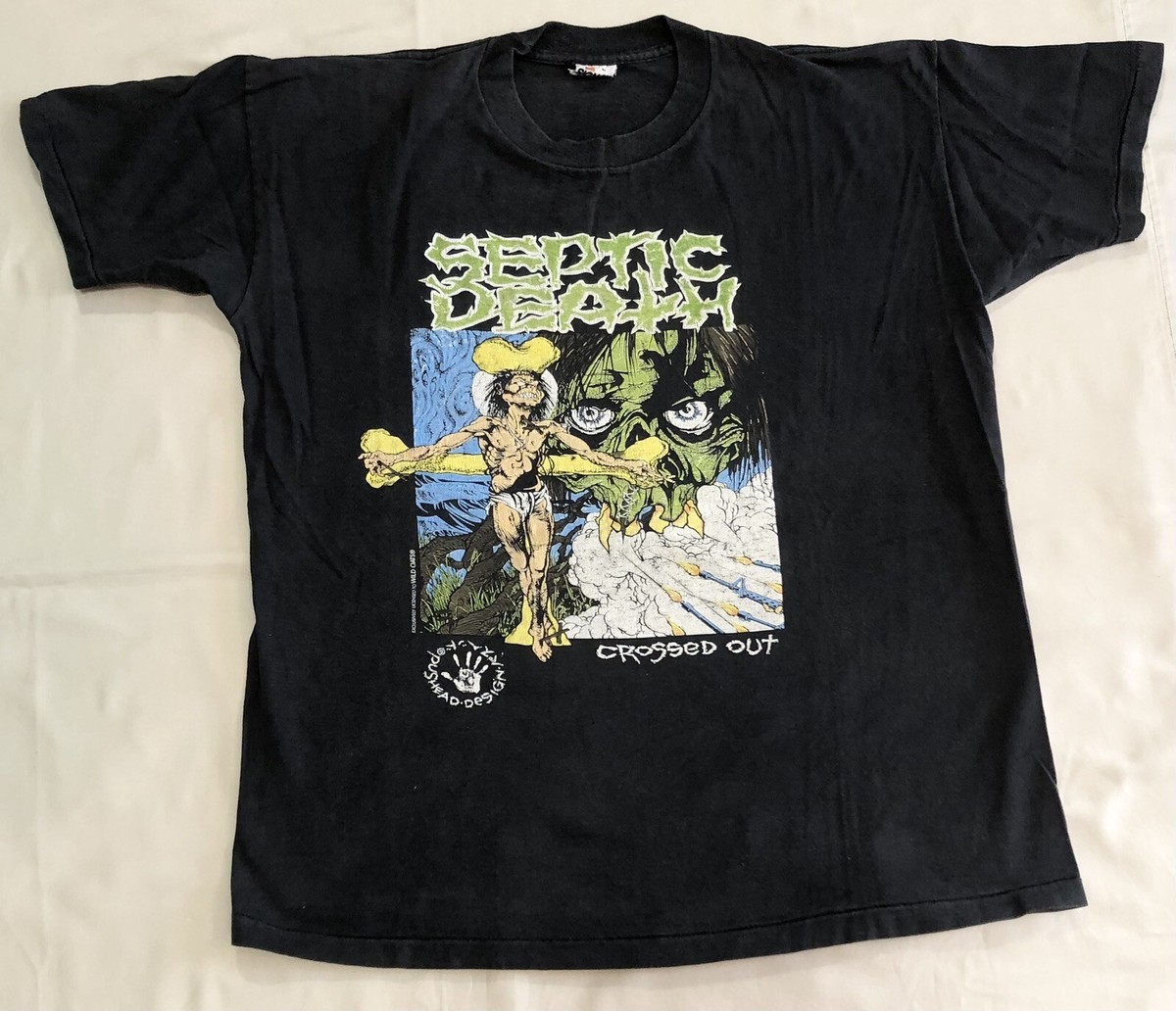 SEPITIC DEATH G.B.H ライブTシャツ PUSHEAD