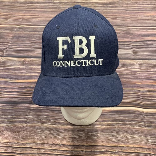 Vintage FBI Connecticut Snapback Hat 