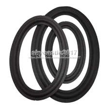 2pcs 4"x6"/5"x7"/6"x9" in Speaker Foam Edge Replacement Surround Circle Repair