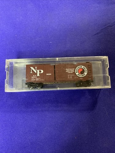 Coche de carga Kadee 22177 Northern Pacific 40' escala N puerta combinada con caja | Zustand: Used