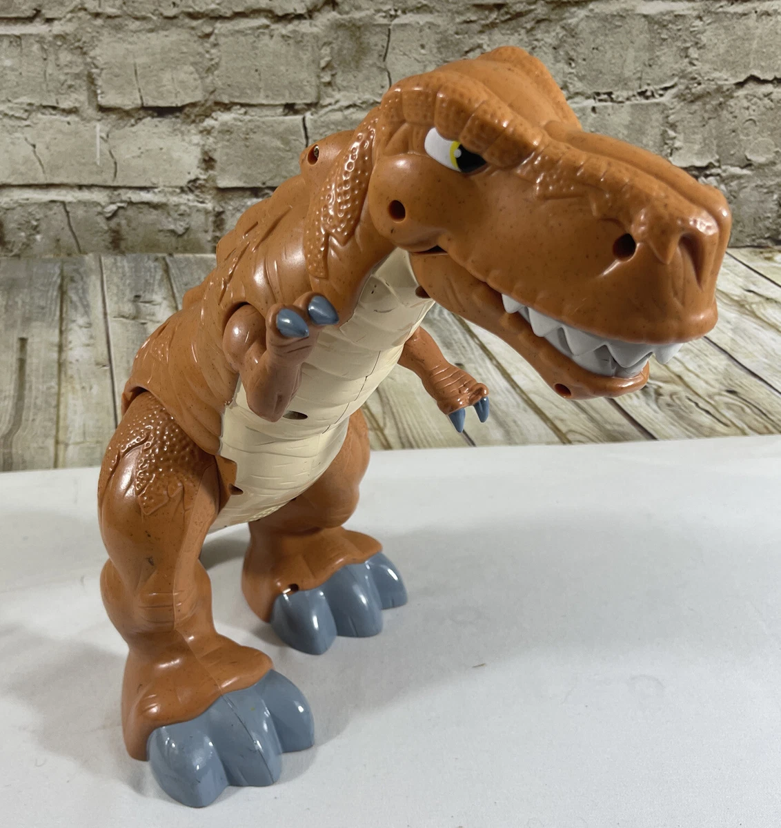 Fisher Price ImagiNext Mega T Rex Roaring Motorized Moving 17