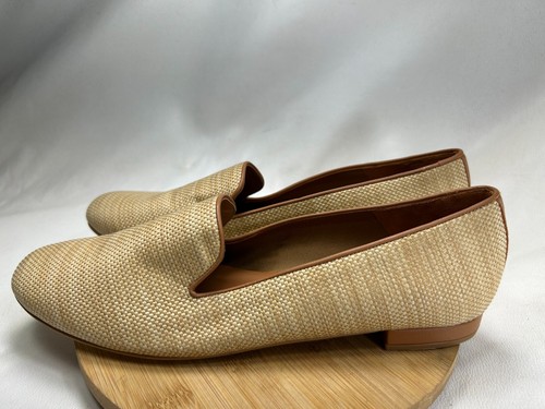Jon Josef Women's Tan Woven Loafers/Flats Women size 11 made in Spain
