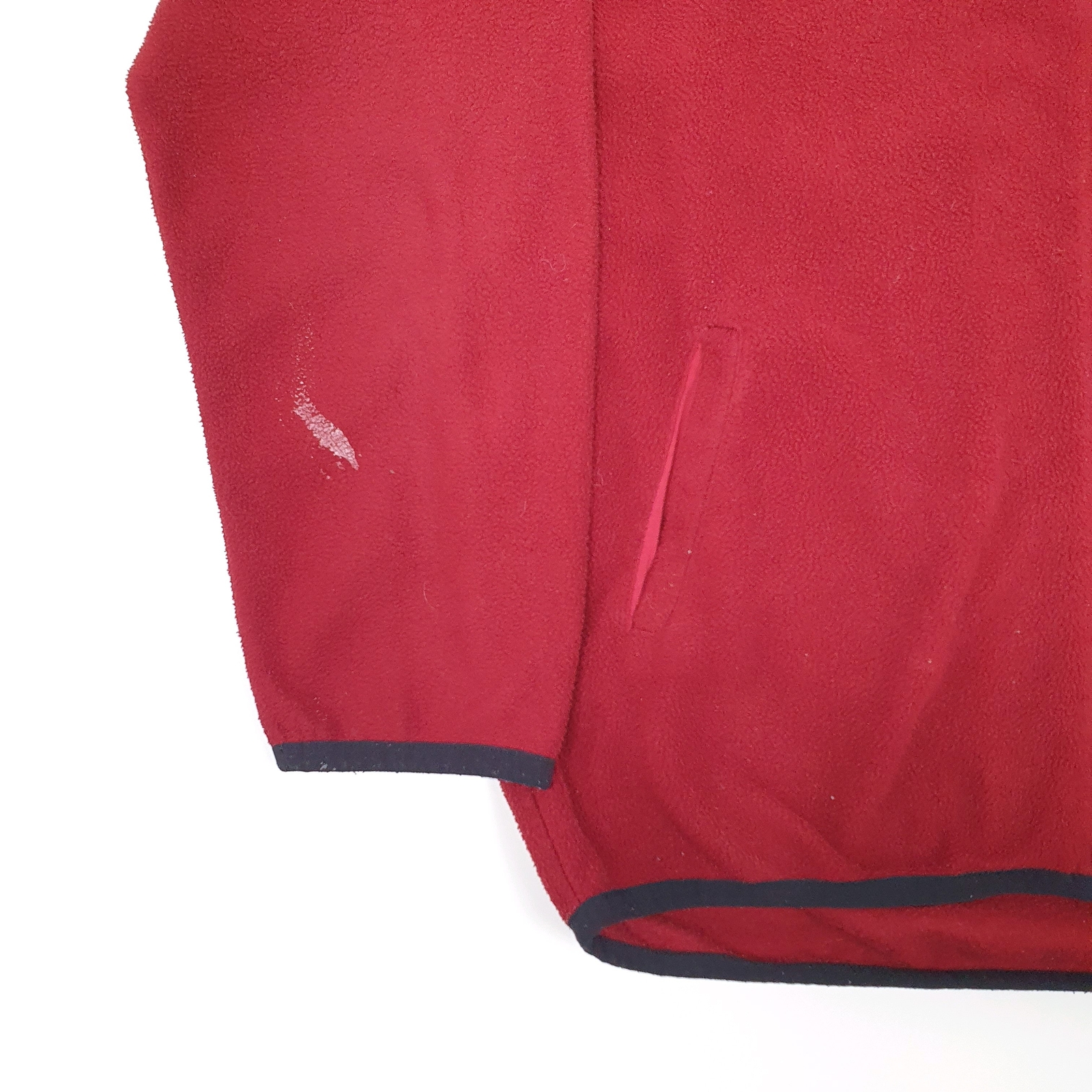 REEBOK Full Zip Hooded Polyester Fleece Jumper Mens M image 4