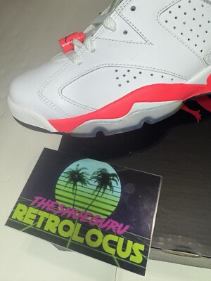 2014 Nike Air Jordan 6 White Infrared Sz9 384664-123 Dunk SB Travis Scott 4 5 6
