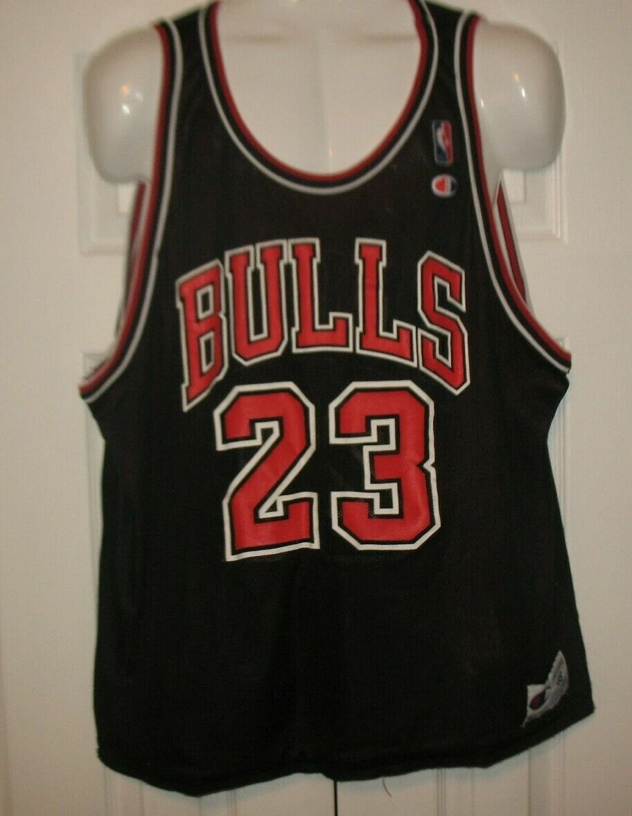 jordan bulls black jersey