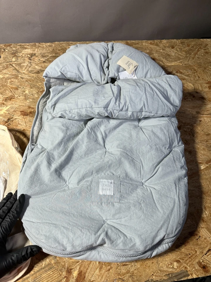 7AM Niño Bebe POD Universal Cochecito Saco Bunting Bag - 0-9 Meses Perla Foto 4 de 4