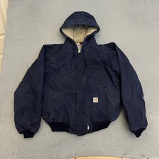 Carhartt FR Jacket Mens Size Large Blue 10162...