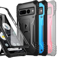 Kickstand Case For Google Pixel 6 6A 8 Pro 7 7 Pro [Heavy Duty] Shockproof Cover