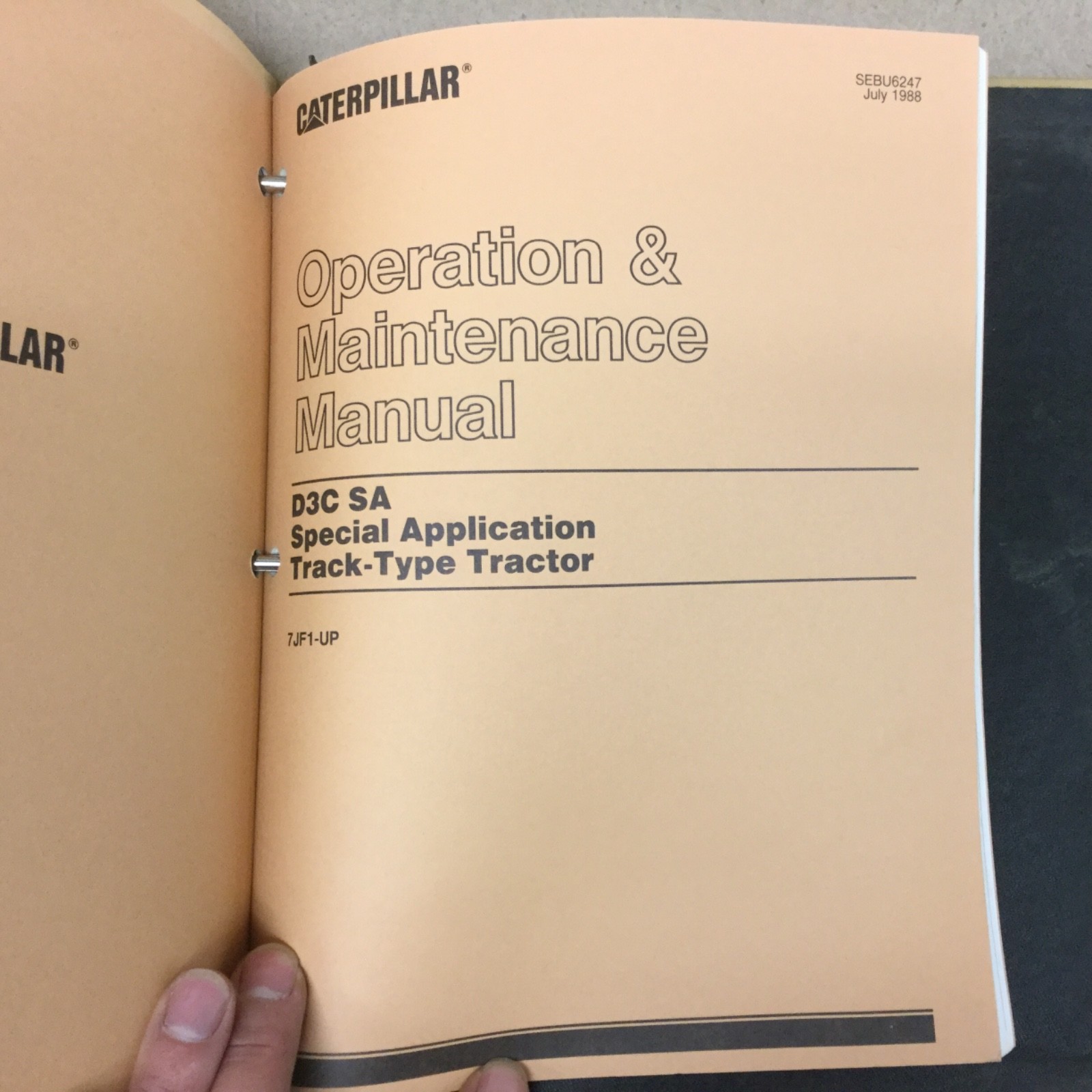 CAT Caterpillar D3c II SA Service Shop Repair Manual Tractor Bulldozer  Guide | eBay