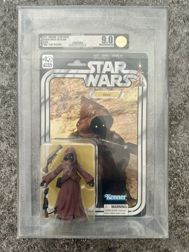 Kenner Star Wars Black Series 40th Anniversary Jawa 4” Figure New AFA Graded 9.0