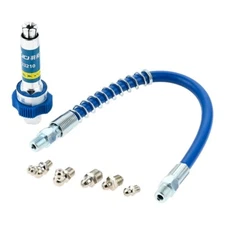 High Pressure Grease Gun Coupler&Nozzles Fit Most Pneumatic Electric Accessories