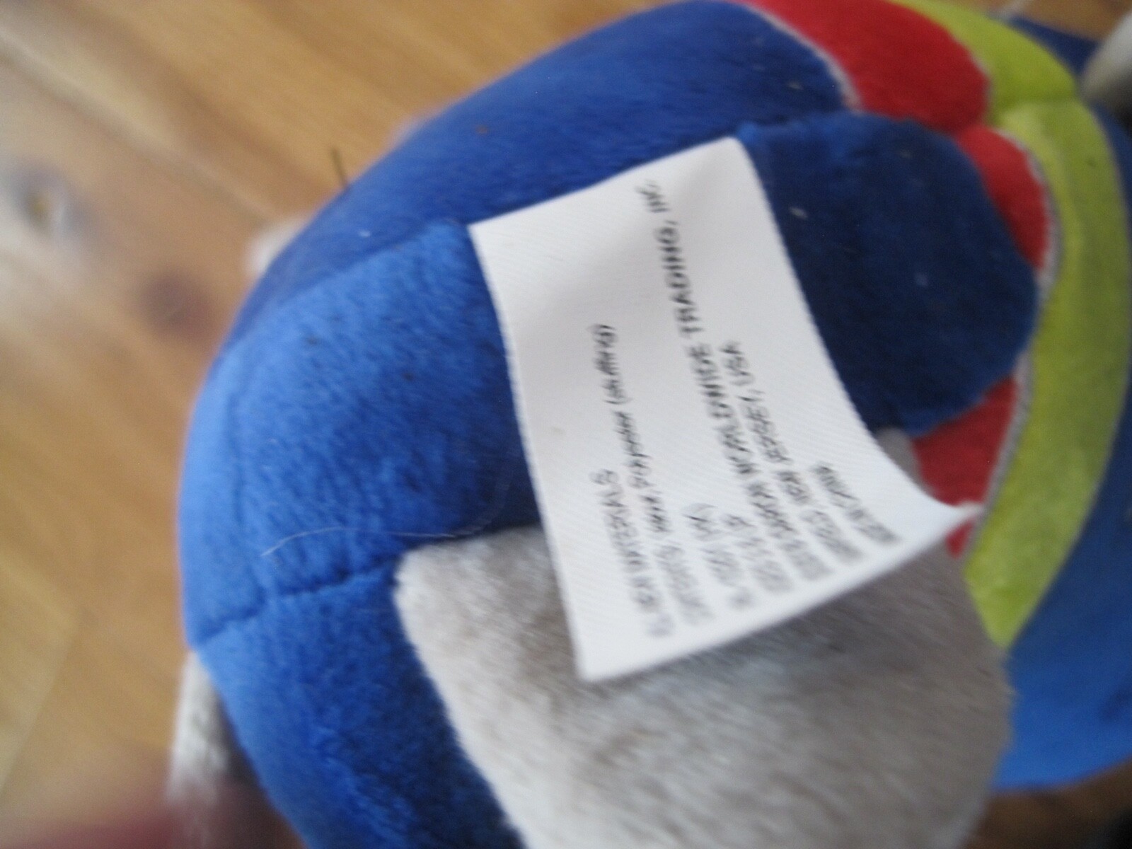 Southwest Plush Airplane Toy Plan By Baron 9" x 8 1/4"