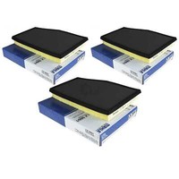 3X Mahle / Knecht LX 566/1 Luftfilter Air Filter