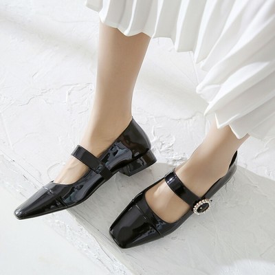 low mary jane shoes