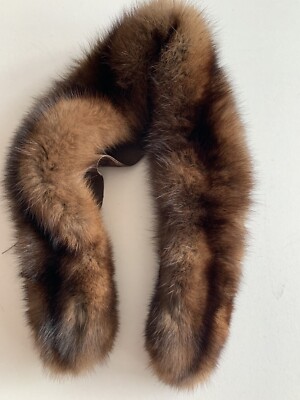Mink Collar (brown) Extremely real mink fur VINTAGE
