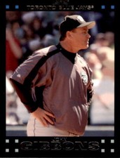 2007 Topps #252 John Gibbons Toronto Blue Jays
