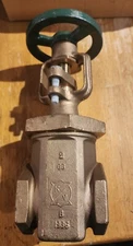 New Old Stock, FIG. 66 Bronze Kennedy Valve, 2" FNPT, Fire Main Gate Valve
