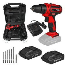 Matrix 2 Gang Akku Bohrschrauber AKN 20-1 V Li 2 x 2,0 Ah Akku 38 Nm Koffer Bit