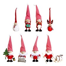 Nordic Tomte Santa Figure 7" CHOOSE Christmas Gnome Wood Elf