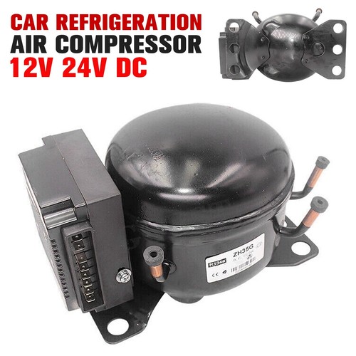 12V 24V DC Car Refrigeration Air Compressor Fridge Freezer Marine Solar QDZH35G - Picture 10 of 12