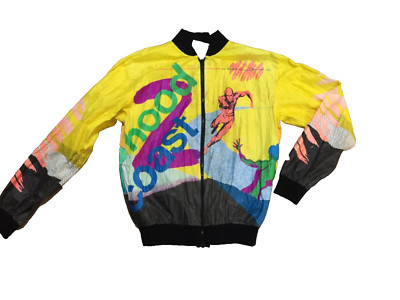 Vintage Tuvek sport jacket Running Hood Coast Small