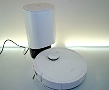 ECOVACS DEEBOT Robot Vacuum with charge and Self-empty Station- WHITE
