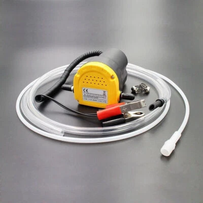 GEARZAAR Electric Car Diesel Engine Oil Change Transfer Extractor Suction Syphon Pump 12V