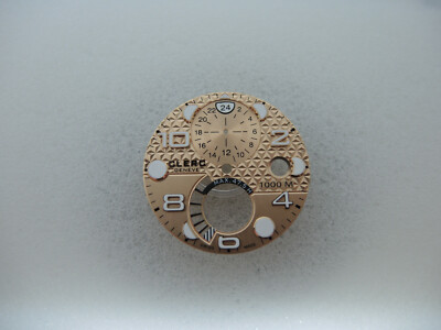 CLERC Hydroscaph GMT 1000 M Zifferblatt, Power Reserve, watch dial