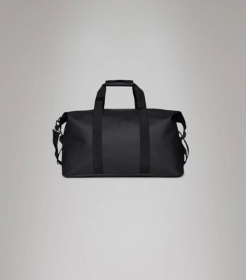 RAINS Hilo Weekend Large Bag Luggage Duffle - Black - Medium $110 NEW NWT