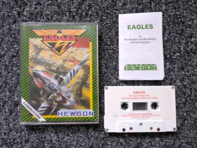 Commodore 64 / 128 C64 Spiel - Eagles von Hewson 1987