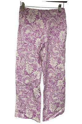 Isaac Mizrahi Live! PetPrinted 24/7 Stretch Wide Leg Pants Lilac
