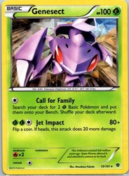 Genesect (BW Plasma Blast) 10/101 Cracked Ice Holo Rare