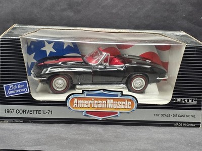 Ertl American Muscle 1967 Chevy Corvette L-71 427 Sting Ray 1:18