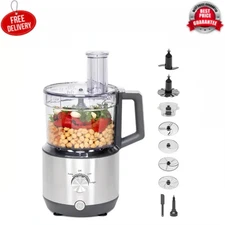 GE 12-Cup Food Processor with Accessories