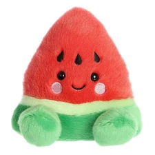 Palm Pals - 5" Sandy Watermelon Stuffed Animal Plush Soft, Fluffy Touch
