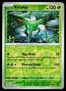 SV: White Flare #010/086 Virizion Reverse Holo