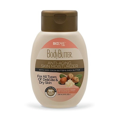 With Cocoa Butter & Shea Butter