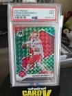 2021 Mosaic Green Patrick Mahomes #221 Psa 9