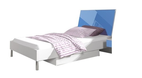 Kinderzimmer Bett Schlafzimmer Betten Einzelbett Single Jugendzimmer Blau Jungen-image