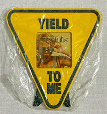 Vintage Yield To Me 3x3 Photo Frame Funny Cut...
