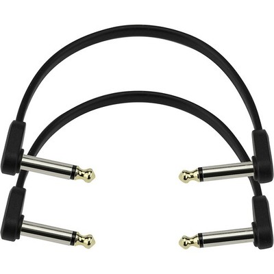 D'Addario Planet Waves Flat Patch Cables 6 in.