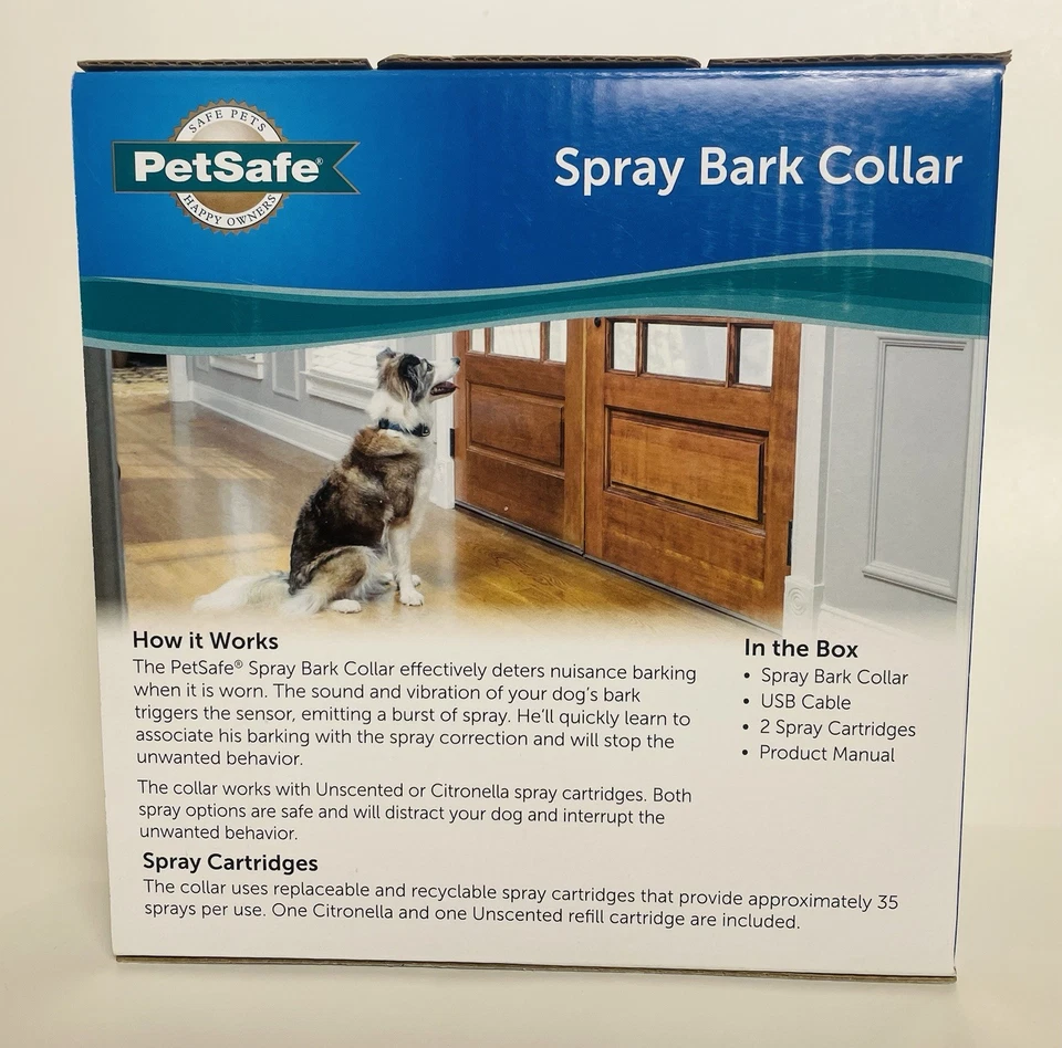 PetSafe Spray Bark Dog Collar for Dogs 8 lb. and Up PBC00-16368 - Image 2 of 4