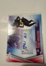 2022 SAGE Low Series - Sneak Peek Autographs Bryce Ford-Wheaton #SPA-BFW Red  