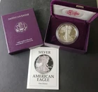 1991 S Proof $1 American Silver Eagle Dollar