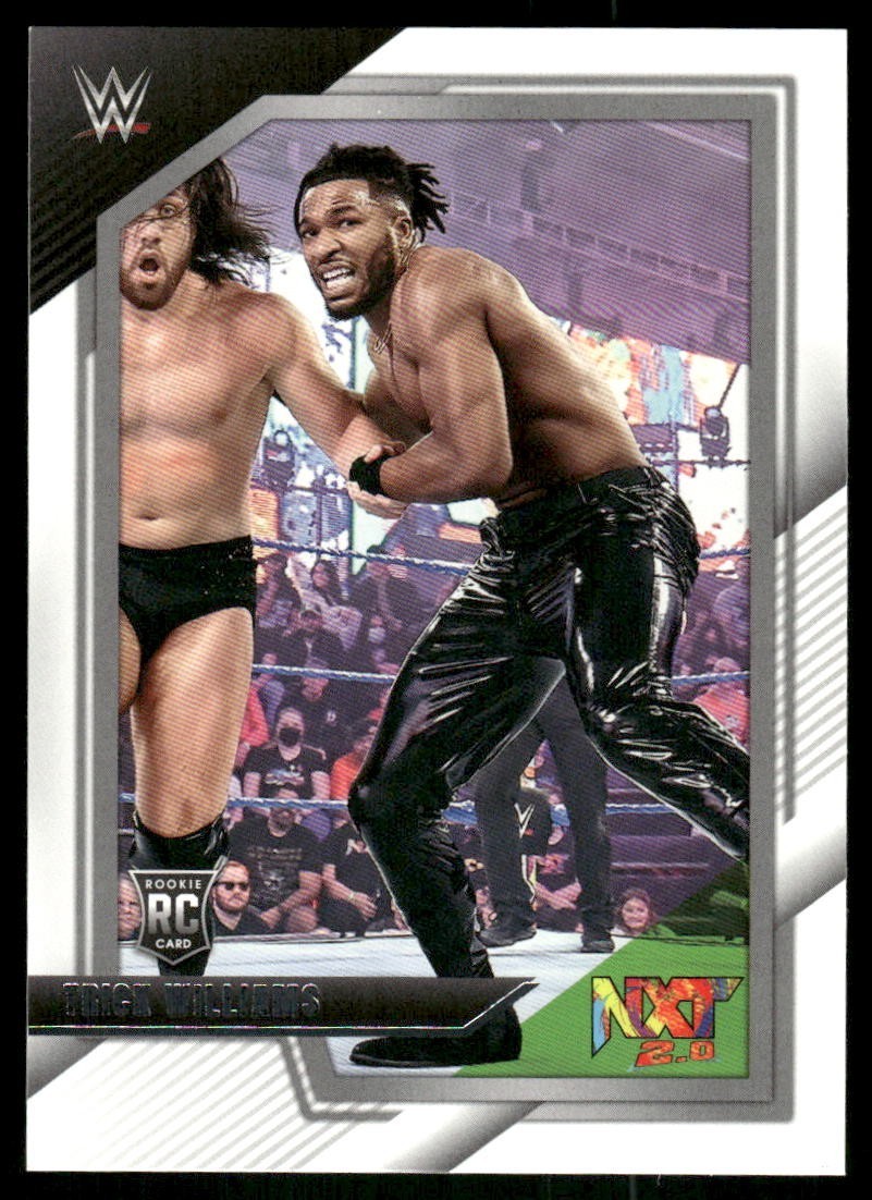 2021 Panini WWE NXT #41 Trick Williams Rookie RC wrestling card