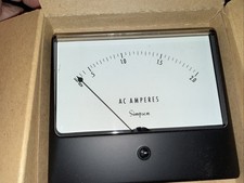 Simpson 03280 meter model 157 0-2 AC AMP NOS IN ORIGINAL BOX