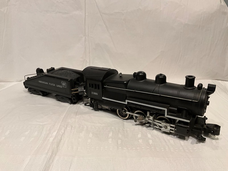 American Flyer 21005 slope back tender 0-6-0. S Ga. Steam loco